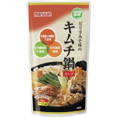 マルサン キムチ鍋スープ(600g)